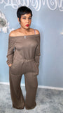 The “Simple Girl” Brown Jumpsuit