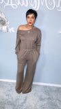 The “Simple Girl” Brown Jumpsuit